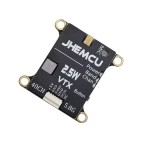 Vendite calde JHEMCU 2.5W 5.8G 40Ch regolabile con microfono calore 2-6S 30x30mm 2.5W VTX per aereo RC in metallo e plastica